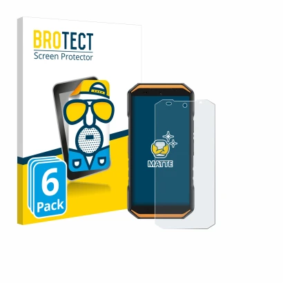 Face avant d’un emballage produit avec le logo de la marque BROTECT. À côté, l’appareil Ulefone Armor X32 est représenté avec