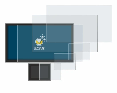 Image de l'appareil Icom IC-7760 avec une grande variété de protections d'écran.