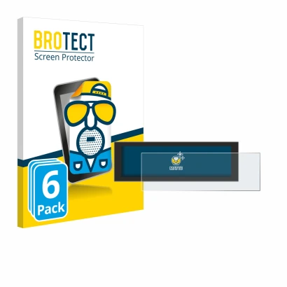 Face avant d’un emballage produit avec le logo de la marque BROTECT. À côté, l’appareil EcoFlow DELTA 3 Plus est représenté av