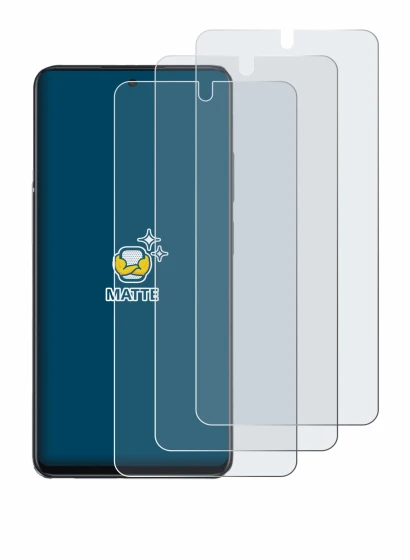 Image de l'appareil Oppo A40 avec une grande variété de protections d'écran.