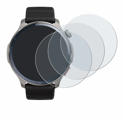 Image de l'appareil Huami Amazfit Balance 2 avec une grande variété de protections d'écran.