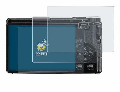 Image de l'appareil Ricoh GR IV 2025 avec une grande variété de protections d'écran.