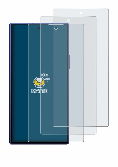 Image de l'appareil Samsung Galaxy Z Fold 7 avec une grande variété de protections d'écran.