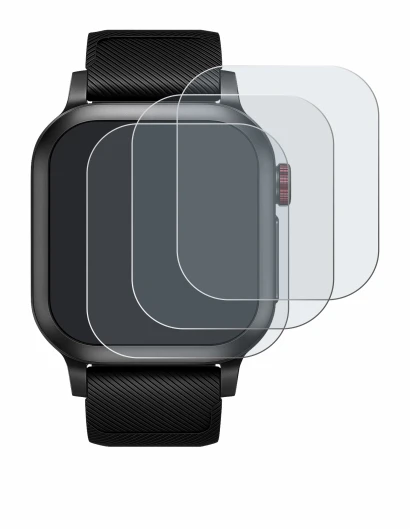 Image de l'appareil Haylou Iron Neo 1.95" avec une grande variété de protections d'écran.