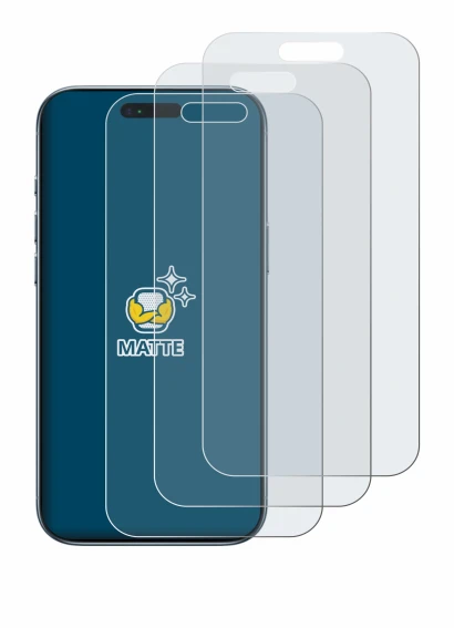 Image de l'appareil Apple iPhone Air avec une grande variété de protections d'écran.
