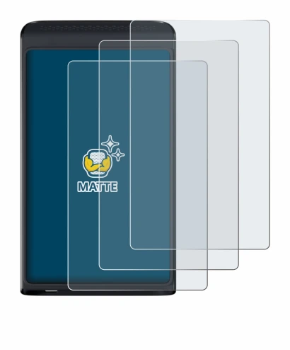 Image de l'appareil Vasco Translator Q1 avec une grande variété de protections d'écran.