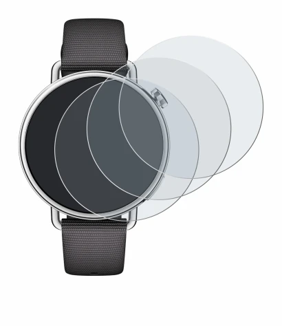 Image de l'appareil Xiaomi Watch S4 (41 mm) avec une grande variété de protections d'écran.