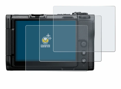 Image de l'appareil Nikon ZR avec une grande variété de protections d'écran.