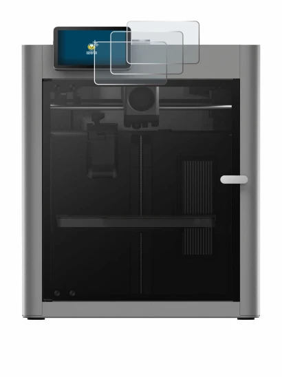 Image de l'appareil Bambu Lab P2S 3D Printer avec une grande variété de protections d'écran.