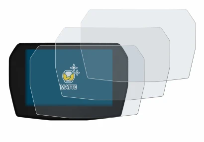 Image de l'appareil Ducati Multistrada V2 2025 avec une grande variété de protections d'écran.