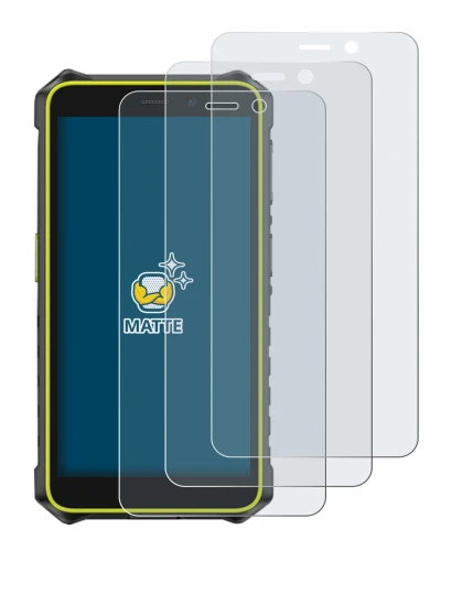 Image de l'appareil Ulefone RugKing 2 Pro avec une grande variété de protections d'écran.