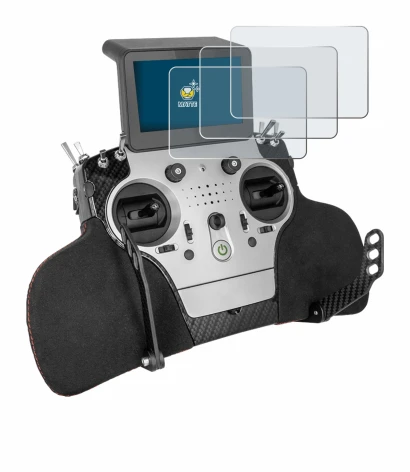 Image de l'appareil PowerBox Systems Core avec une grande variété de protections d'écran.