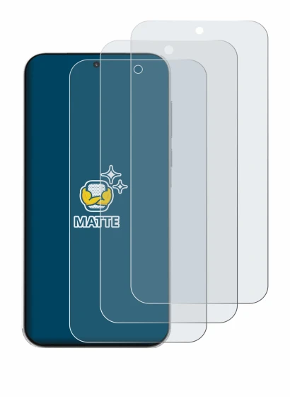 Image de l'appareil OnePlus Turbo 6V avec une grande variété de protections d'écran.