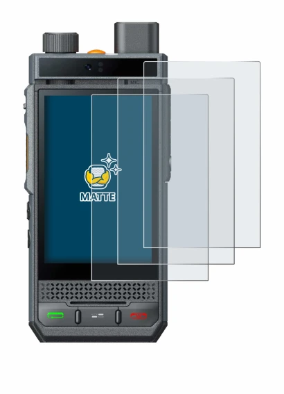 Image de l'appareil Hytera P60 avec une grande variété de protections d'écran.