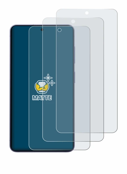 Image de l'appareil Samsung Galaxy S26 avec une grande variété de protections d'écran.