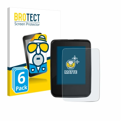 Face avant d’un emballage produit avec le logo de la marque BROTECT. À côté, l’appareil Giant RideDash Evo 2 est représenté av