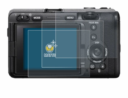 Image de l'appareil Sony FX3A (ILME‑FX3A) avec une grande variété de protections d'écran.