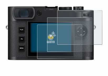 Image de l'appareil Leica M EV1 avec une grande variété de protections d'écran.