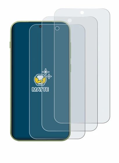 Image de l'appareil OnePlus 15T avec une grande variété de protections d'écran.