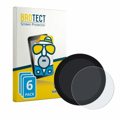 Face avant d’un emballage produit avec le logo de la marque BROTECT. À côté, l’appareil Shearwater NERD 2 dive computer est re