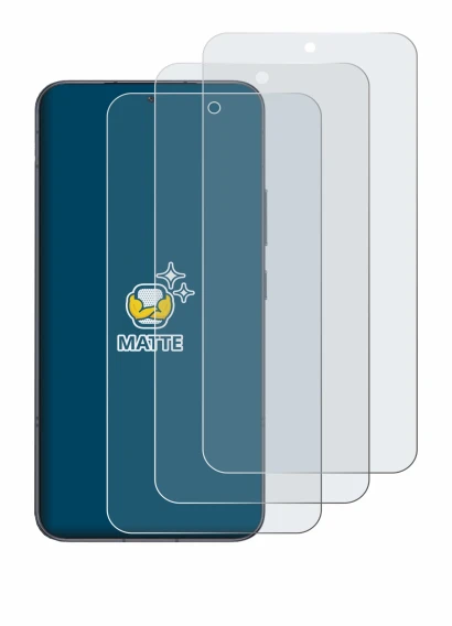 Image de l'appareil Honor Power 2 avec une grande variété de protections d'écran.
