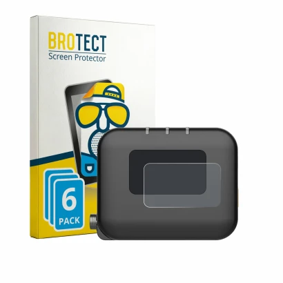 Face avant d’un emballage produit avec le logo de la marque BROTECT. À côté, l’appareil Deity TC-1 est représenté avec la prot