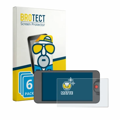 Face avant d’un emballage produit avec le logo de la marque BROTECT. À côté, l’appareil Osee T5 Plus est représenté avec la pr