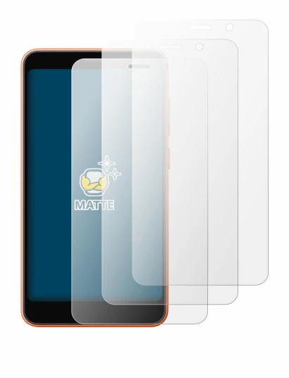 Image de l'appareil Ulefone Note 22 avec une grande variété de protections d'écran.