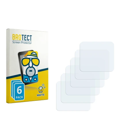 Face avant d’un emballage produit avec le logo de la marque BROTECT. À côté se trouve la protection d’écran correspondante.