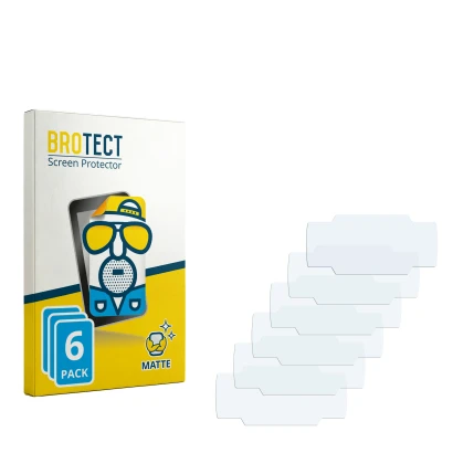 Face avant d’un emballage produit avec le logo de la marque BROTECT. À côté se trouve la protection d’écran correspondante.