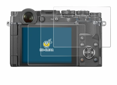 Image de l'appareil Olympus PEN-F avec une grande variété de protections d'écran.