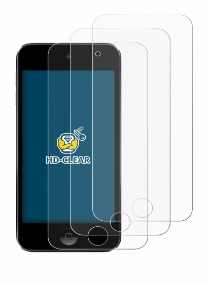 Image de l'appareil Apple iPod Touch (7ème Gen.) avec une grande variété de protections d'écran.