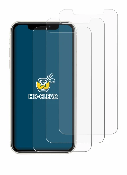 Image de l'appareil Apple iPhone 11 avec une grande variété de protections d'écran.