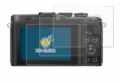 Image de l'appareil Olympus PEN E-PL10 avec une grande variété de protections d'écran.