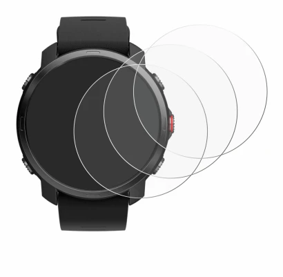 Image de l'appareil Polar Grit X avec une grande variété de protections d'écran.