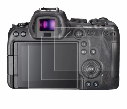 Image de l'appareil Sony A7S III avec une grande variété de protections d'écran.