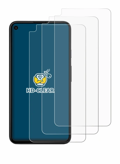 Image de l'appareil Google Pixel 4a 5G avec une grande variété de protections d'écran.