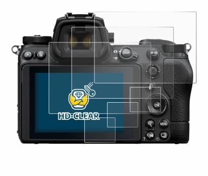 Image de l'appareil Nikon Z 6 II avec une grande variété de protections d'écran.