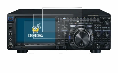 Image de l'appareil Yaesu FT-DX101D avec une grande variété de protections d'écran.