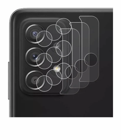 Image de l'appareil Samsung Galaxy A52 5G (Caméra UNIQUEMENT) avec une grande variété de protections d'écran.