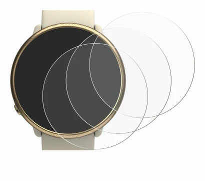 Image de l'appareil Polar Ignite 2 avec une grande variété de protections d'écran.