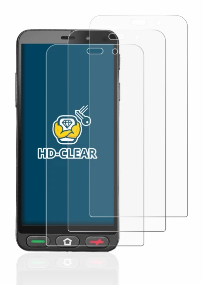 Image de l'appareil Brondi Amico S Nero avec une grande variété de protections d'écran.