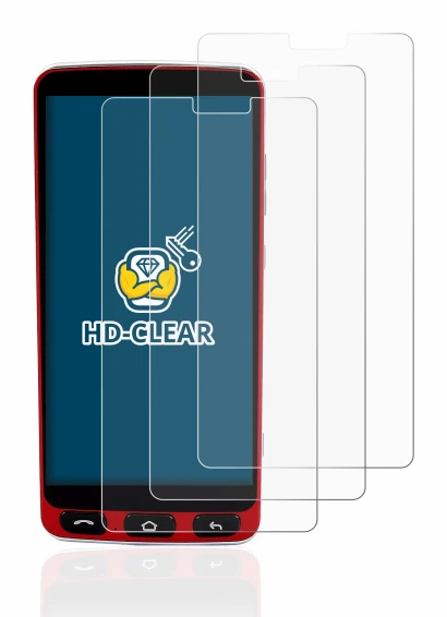 Image de l'appareil Olympia Neo Smartphone avec une grande variété de protections d'écran.