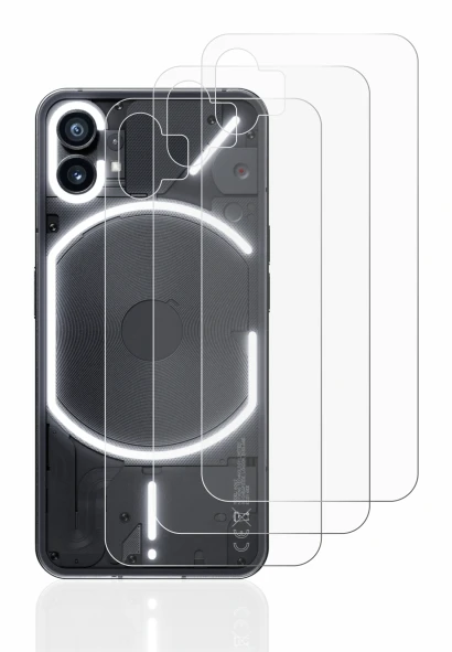 Image de l'appareil Nothing Phone (1) (Arrière) avec une grande variété de protections d'écran.