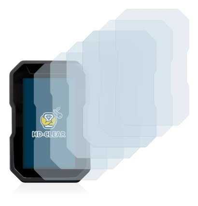 Image de l'appareil Ducati DesertX 2022 avec une grande variété de protections d'écran.