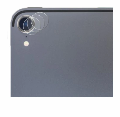 Image de l'appareil Apple iPad Pro 12.9" 2018 (Caméra UNIQUEMENT, 3e Gen.) avec une grande variété de protections d'écran.