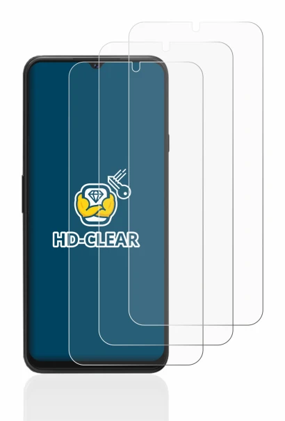 Image de l'appareil Cubot P80 avec une grande variété de protections d'écran.