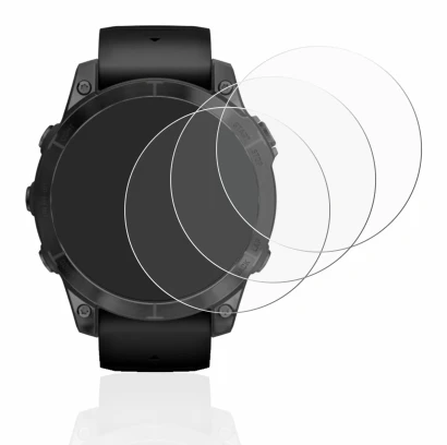 Image de l'appareil Garmin Epix Pro (Gen 2) (47 mm) avec une grande variété de protections d'écran.