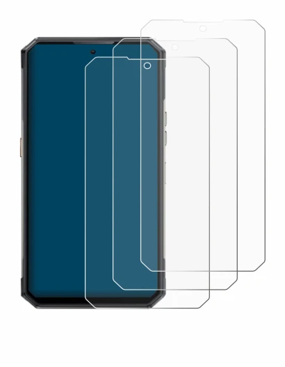 Image de l'appareil Oukitel WP30 Pro avec une grande variété de protections d'écran.
