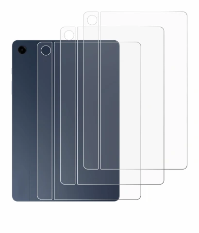Image de l'appareil Samsung Galaxy Tab A9 Plus 5G (Arrière) avec une grande variété de protections d'écran.